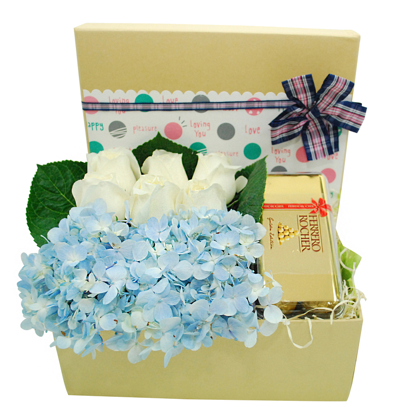 Sweet Sentiment Floral Gift Box